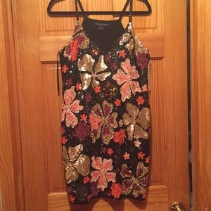 French connection sequin dress